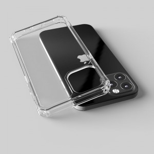 чехол для iphone 12, противоударный чехол hot sals 2 мм, прозрачный прозрачный чехол для телефона из тпу, для iphone se to 11 12 pro max 2020, мягкий чехол